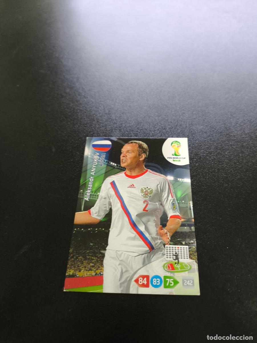 Football Stickers: Aleksandr Anyukov RUSIA RUSSIA PANINI ADRENALYN XL WORLD CUP MUNDIAL BRASIL 2014 N LIGA ESTE