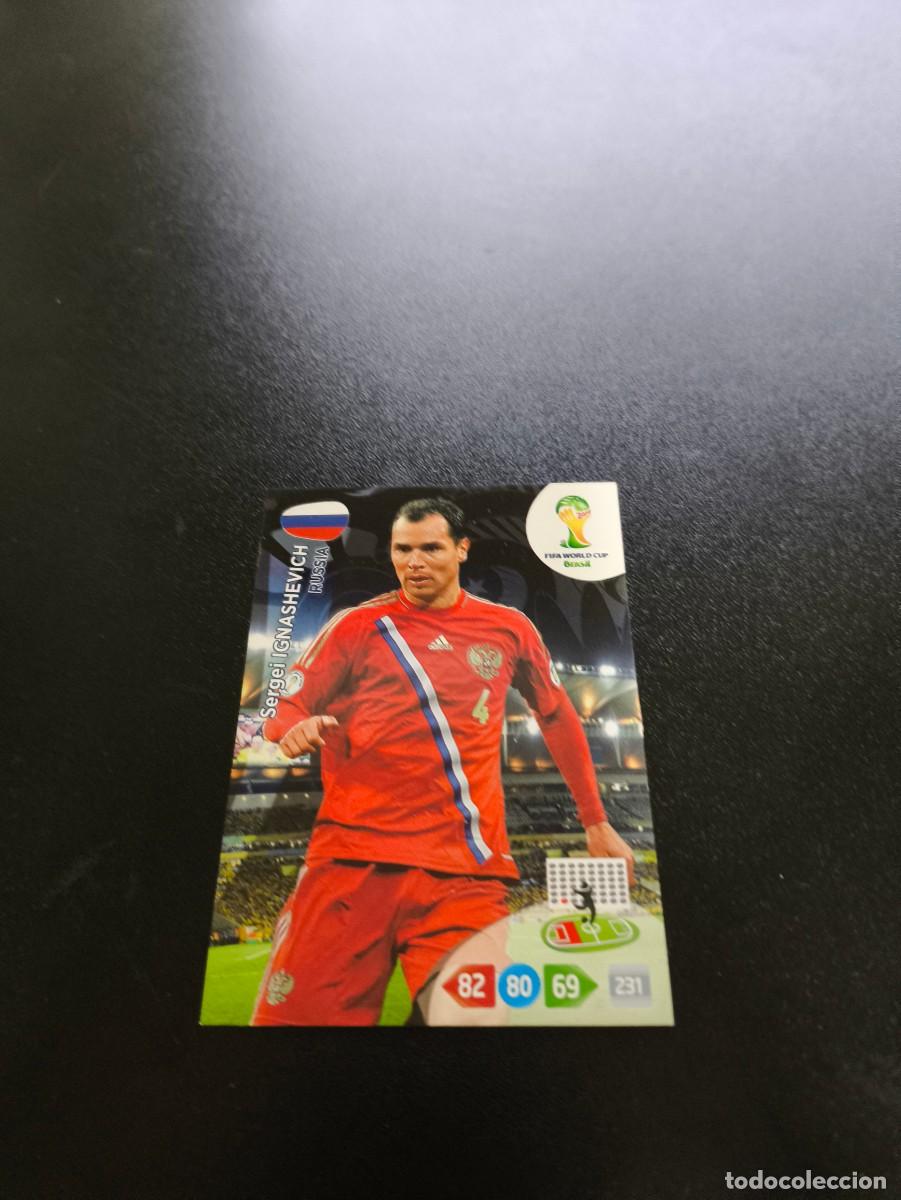 Football Stickers: Sergei Ignashevich RUSIA RUSSIA PANINI ADRENALYN XL WORLD CUP MUNDIAL BRASIL 2014 N LIGA ESTE