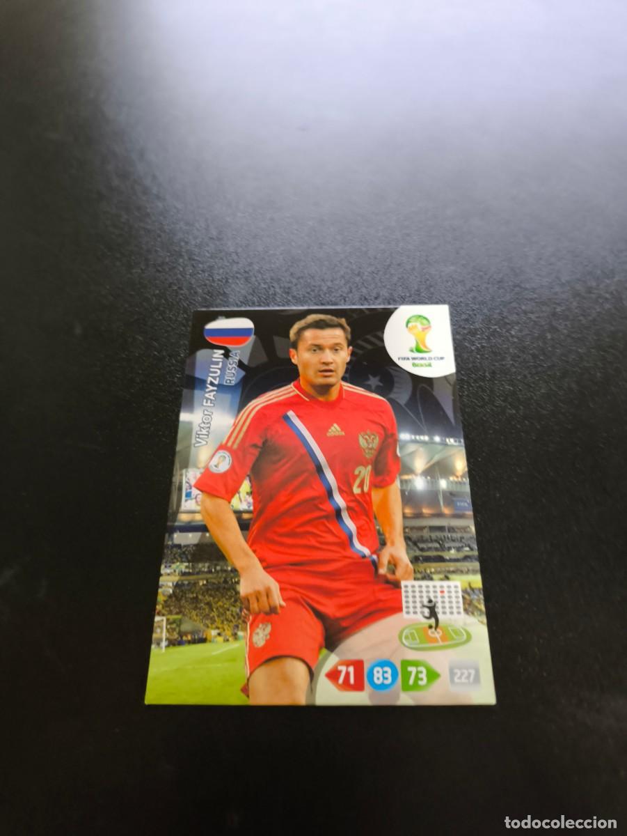 Football Stickers: Viktor Fayzulin RUSIA RUSSIA PANINI ADRENALYN XL WORLD CUP MUNDIAL BRASIL 2014 N LIGA ESTE