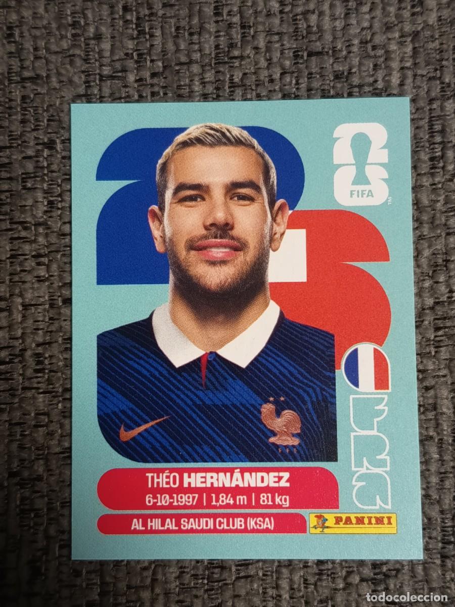 Football Stickers: THEO HERNANDEZ FRA 3 STICKER MUNDIAL 2026 PANINI FIFA WORLD CUP NUEVO