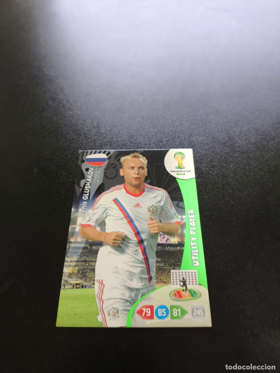 Football Stickers: Denis Glushakov UTILITY RUSIA RUSSIA PANINI ADRENALYN XL WORLD CUP MUNDIAL BRASIL 2014 N LIGA ESTE