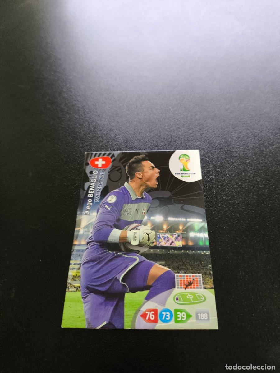 Football Stickers: Diego Benaglio SUIZA PANINI ADRENALYN XL WORLD CUP MUNDIAL BRASIL 2014 N LIGA ESTE