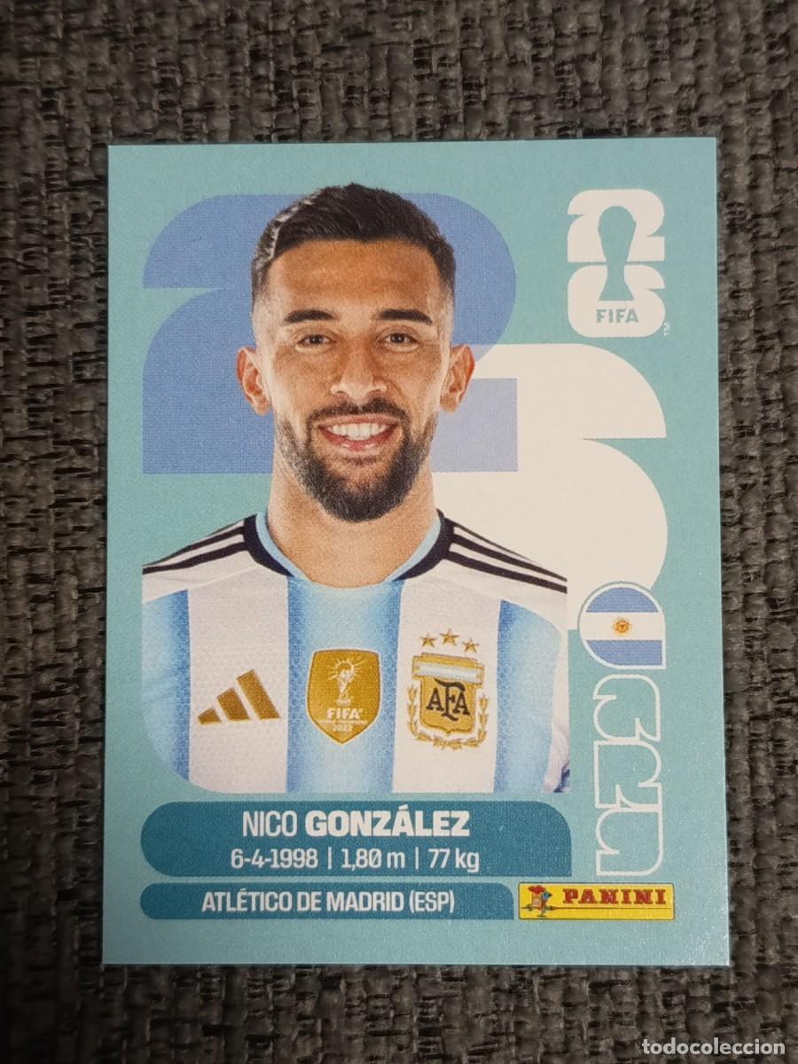 Football Stickers: NICO GONZ&Aacute;LEZ ARG 16 STICKER MUNDIAL 2026 PANINI FIFA WORLD CUP NUEVO