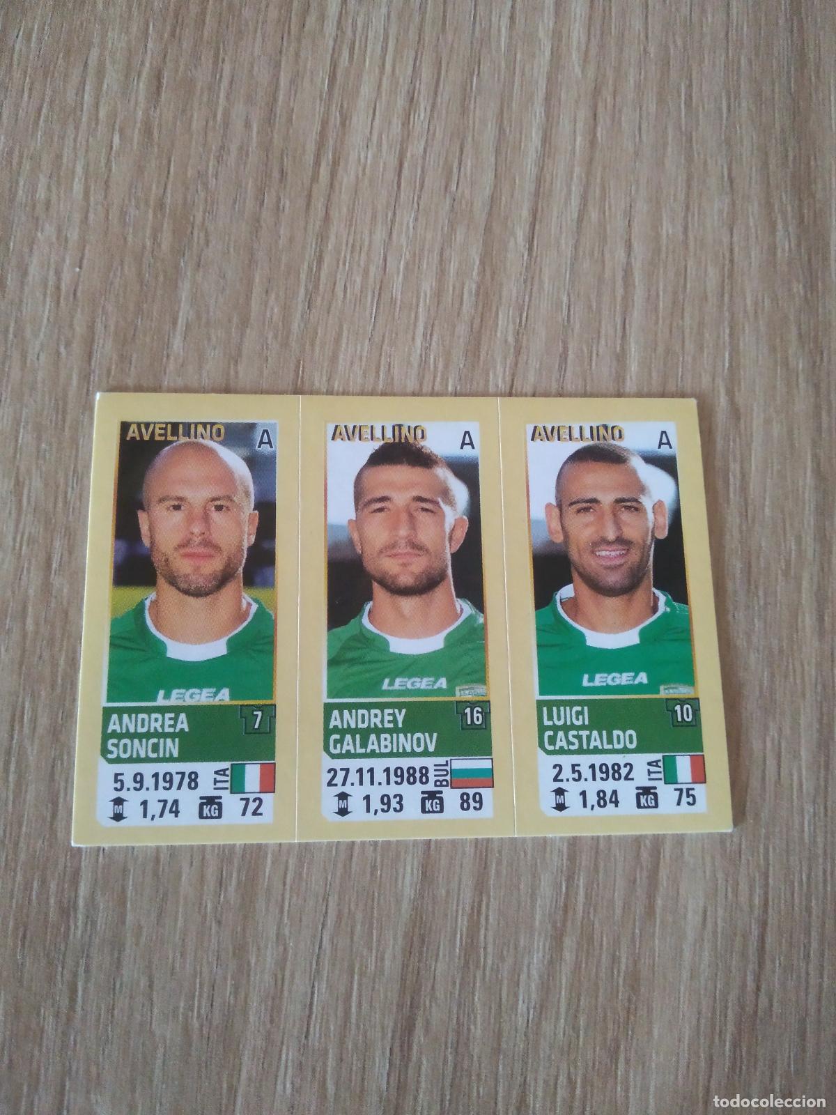 Football Stickers: 599 soncin galabinov castaldo CROMO FUTBOL PANINI LIGA ITALIA 13-14 CALCIATORI 2013-2014