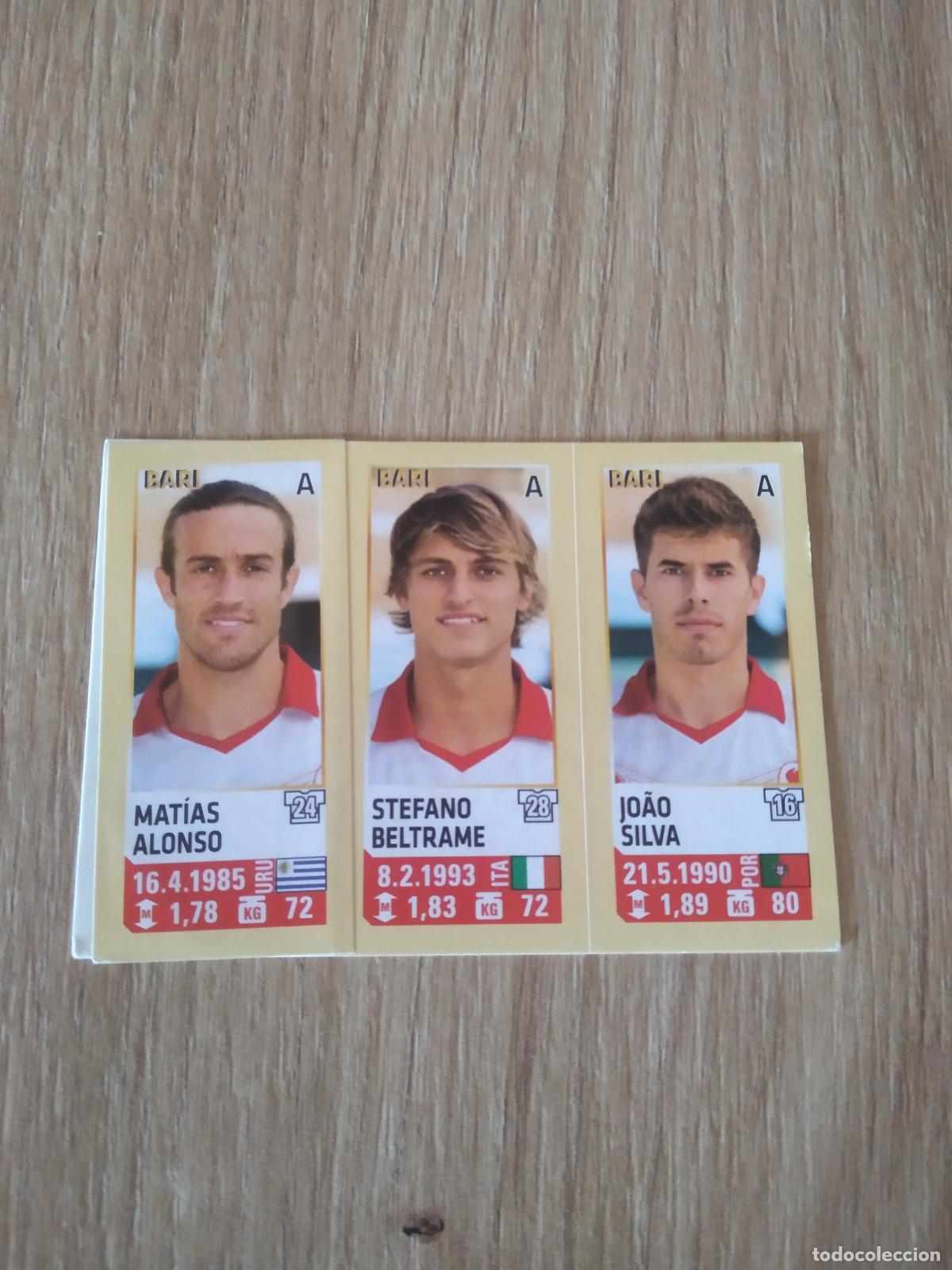Football Stickers: 607 ALONSO BELTRAME JOAO SILVA BARI CROMO FUTBOL PANINI LIGA ITALIA 13-14 CALCIATORI 2013-2014