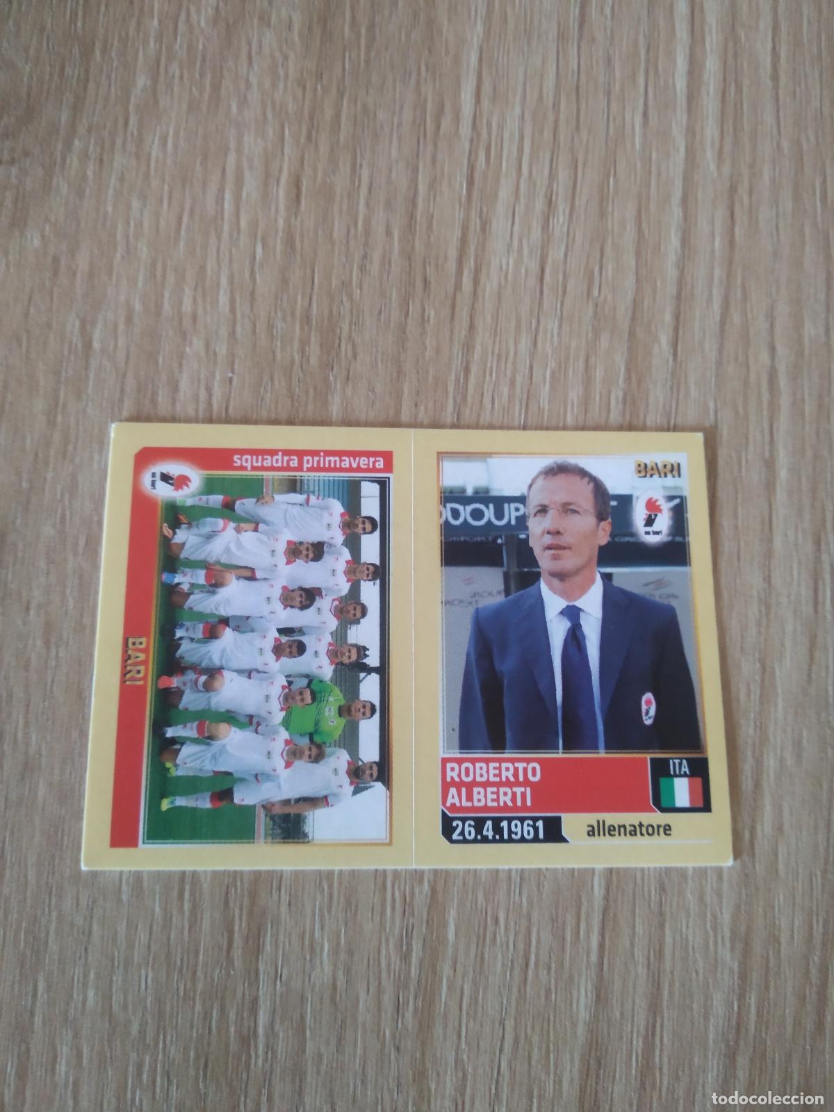Football Stickers: 608 EQUIPO ROBERTO ALBERTI BARI CROMO FUTBOL PANINI LIGA ITALIA 13-14 CALCIATORI 2013-2014