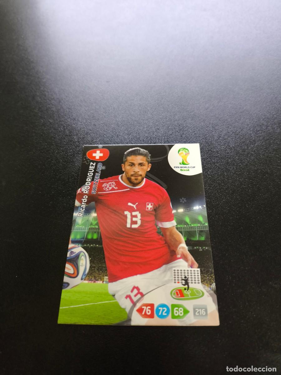 Football Stickers: Ricardo Rodriguez SUIZA PANINI ADRENALYN XL WORLD CUP MUNDIAL BRASIL 2014 N LIGA ESTE