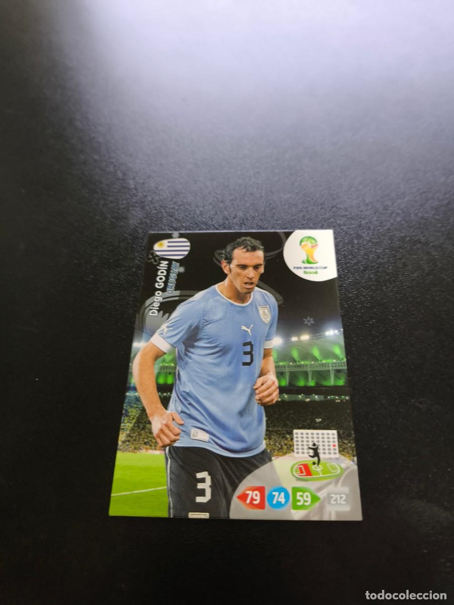 Cromos de f&uacute;tbol: Diego God&iacute;n URUGUAY PANINI ADRENALYN XL WORLD CUP MUNDIAL BRASIL 2014 N LIGA ESTE