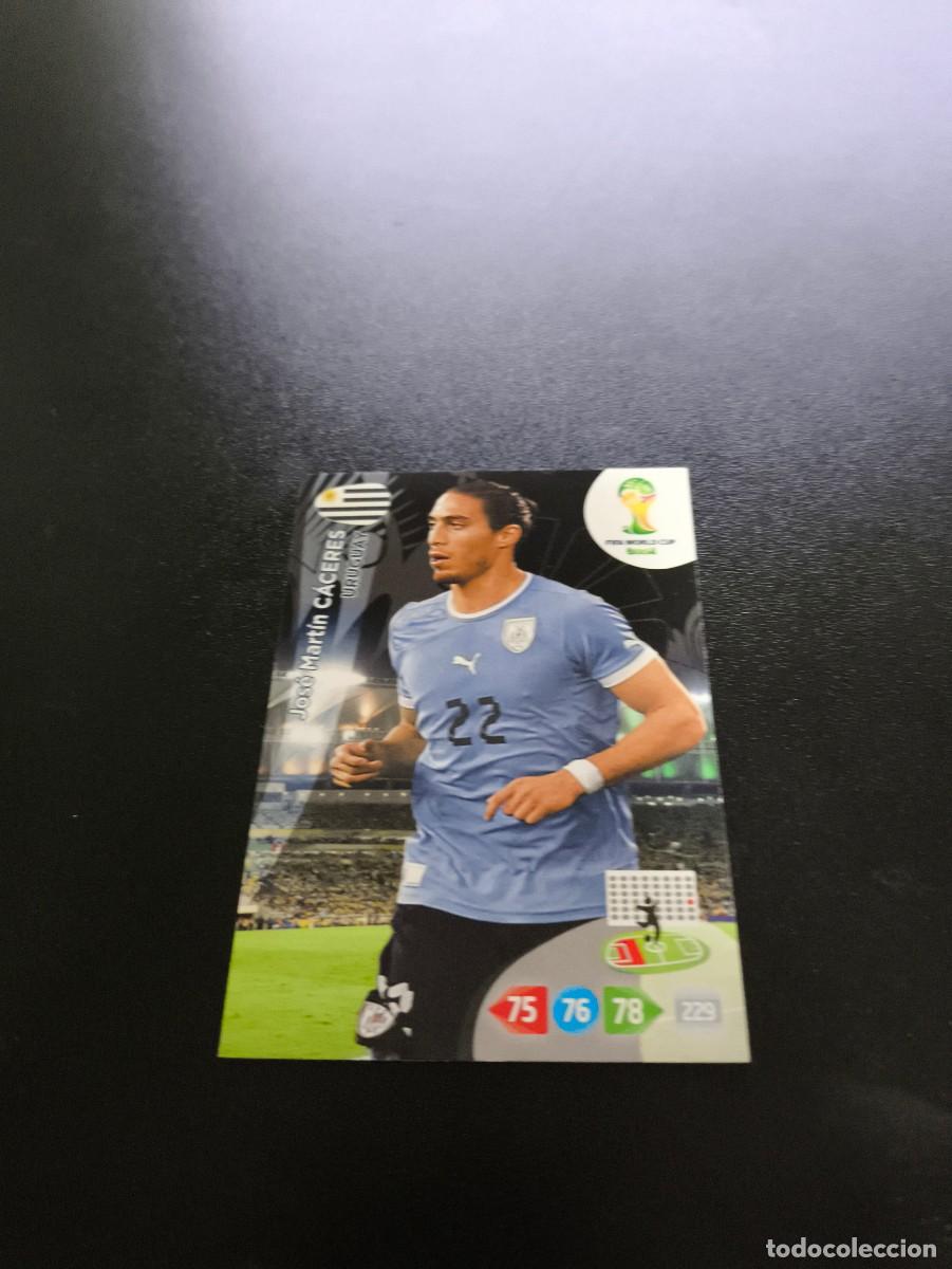 Cromos de f&uacute;tbol: Mart&iacute;n C&aacute;ceres URUGUAY PANINI ADRENALYN XL WORLD CUP MUNDIAL BRASIL 2014 N LIGA ESTE