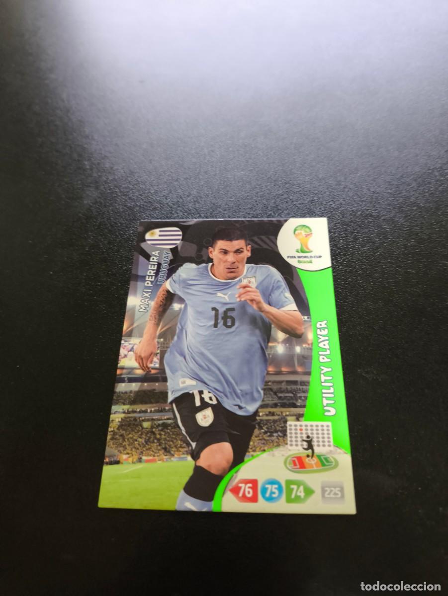 Cromos de f&uacute;tbol: Maxi Pereira UTILITY PLAYER URUGUAY PANINI ADRENALYN XL WORLD CUP MUNDIAL BRASIL 2014 N LIGA ESTE
