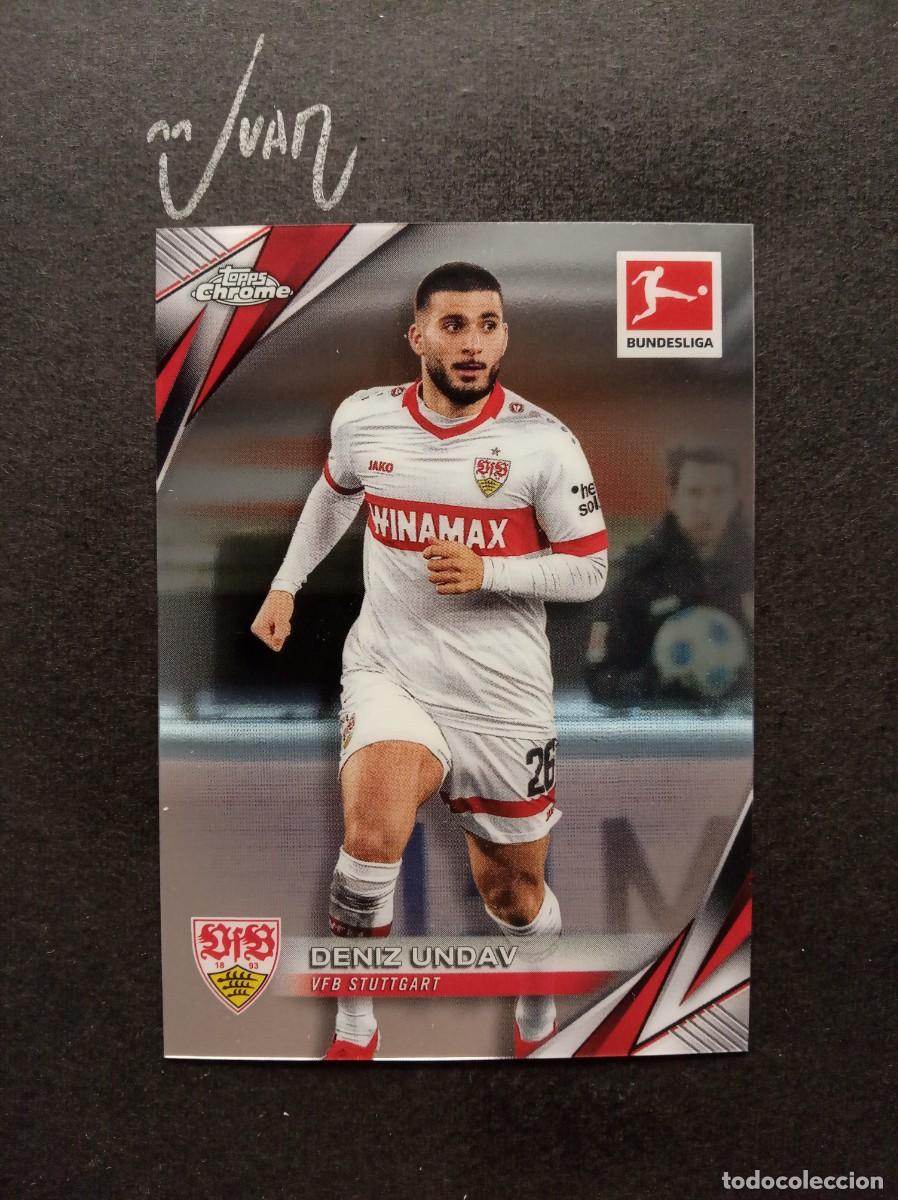 Cromos de f&uacute;tbol: N&ordm; 94 DENIZ UNDAV STUTTGART ALEMANIA MUNDIAL 2026 ⚽ TOPPS &reg; CHROME BUNDESLIGA 2024 2025 24 25 NUEVO