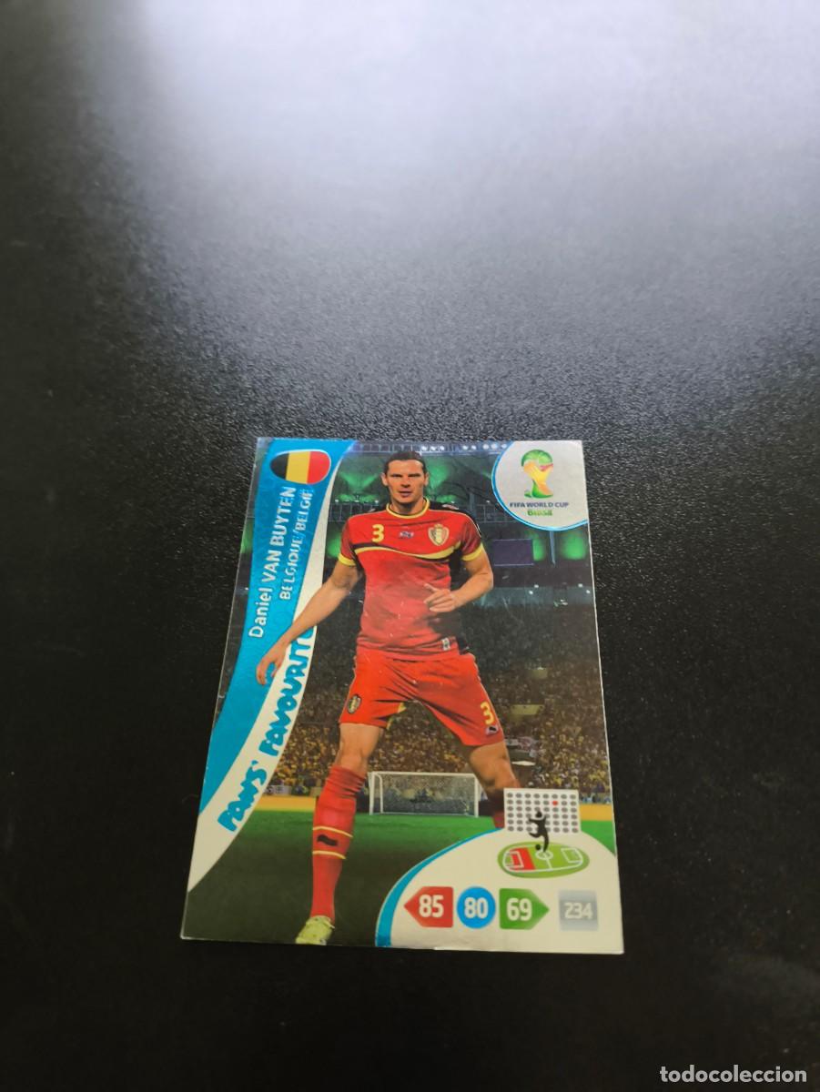 Cromos de f&uacute;tbol: Daniel Van Buyten BELGICA FANS FAVOURITE PANINI ADRENALYN WORLD CUP MUNDIAL BRASIL 2014 N LIGA ESTE