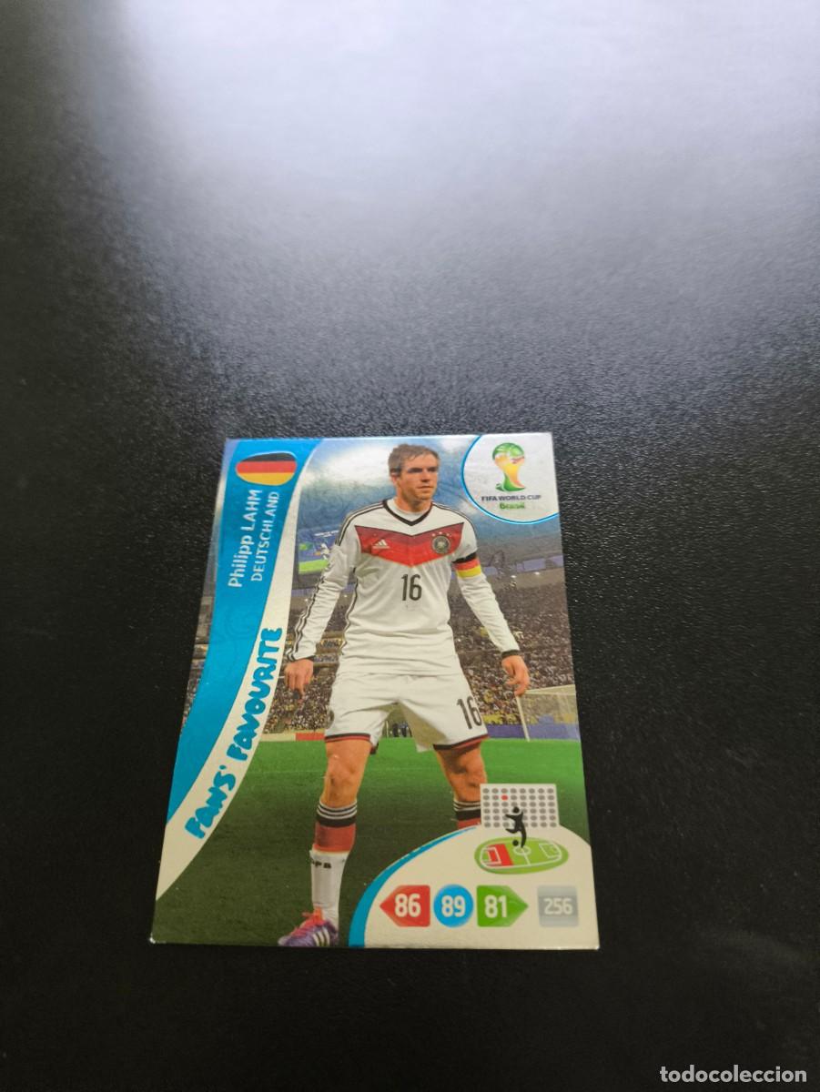 Cromos de f&uacute;tbol: Philipp Lahm ALEMANIA FANS FAVOURITE PANINI ADRENALYN WORLD CUP MUNDIAL BRASIL 2014 N LIGA ESTE