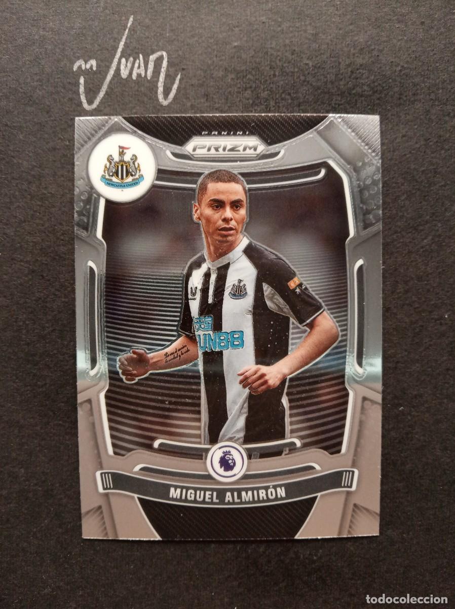 Cromos de f&uacute;tbol: MIGUEL ALMIRON NEWCASTLE PARAGUAY MUNDIAL 2026 ⚽ PANINI &reg; PRIZM PREMIER 2021 2022 21 22 NUEVO