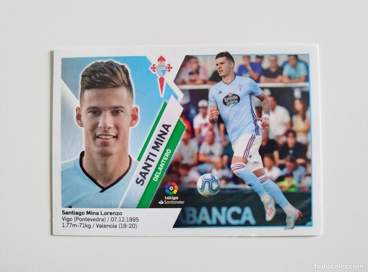 Figurine di Calcio: Santi Mina &Uacute;LTIMOS FICHAJES 24 SIN PEGAR RC Celta Vigo Liga Ediciones Este 19 20 / 2019 2020
