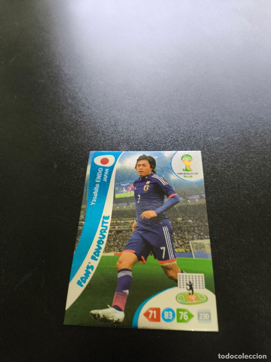 Figurine di Calcio: Yasuhito Endo JAPON FANS FAVOURITE PANINI ADRENALYN WORLD CUP MUNDIAL BRASIL 2014 N LIGA ESTE