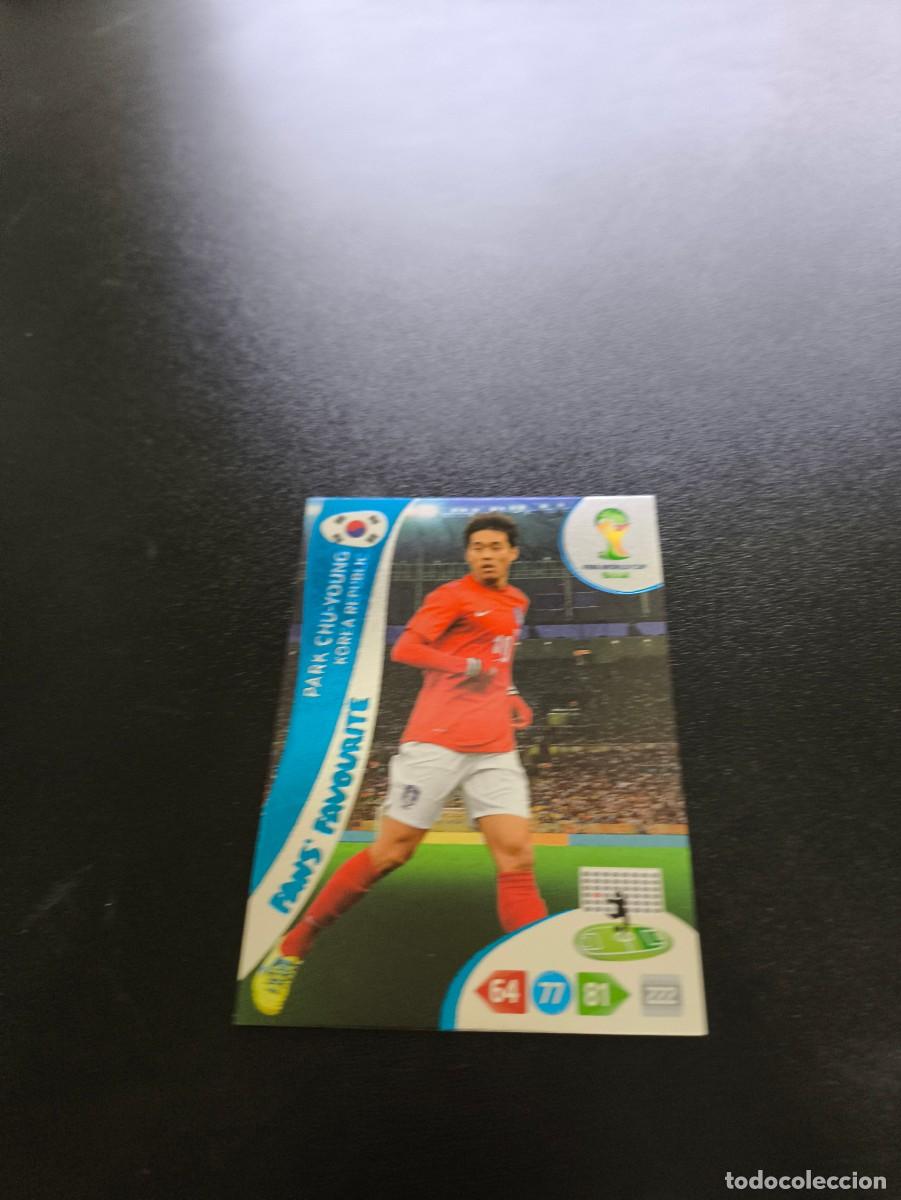 Figurine di Calcio: Park Chou-Young KOREA SUR FANS FAVOURITE PANINI ADRENALYN WORLD CUP MUNDIAL BRASIL 2014 N LIGA ESTE