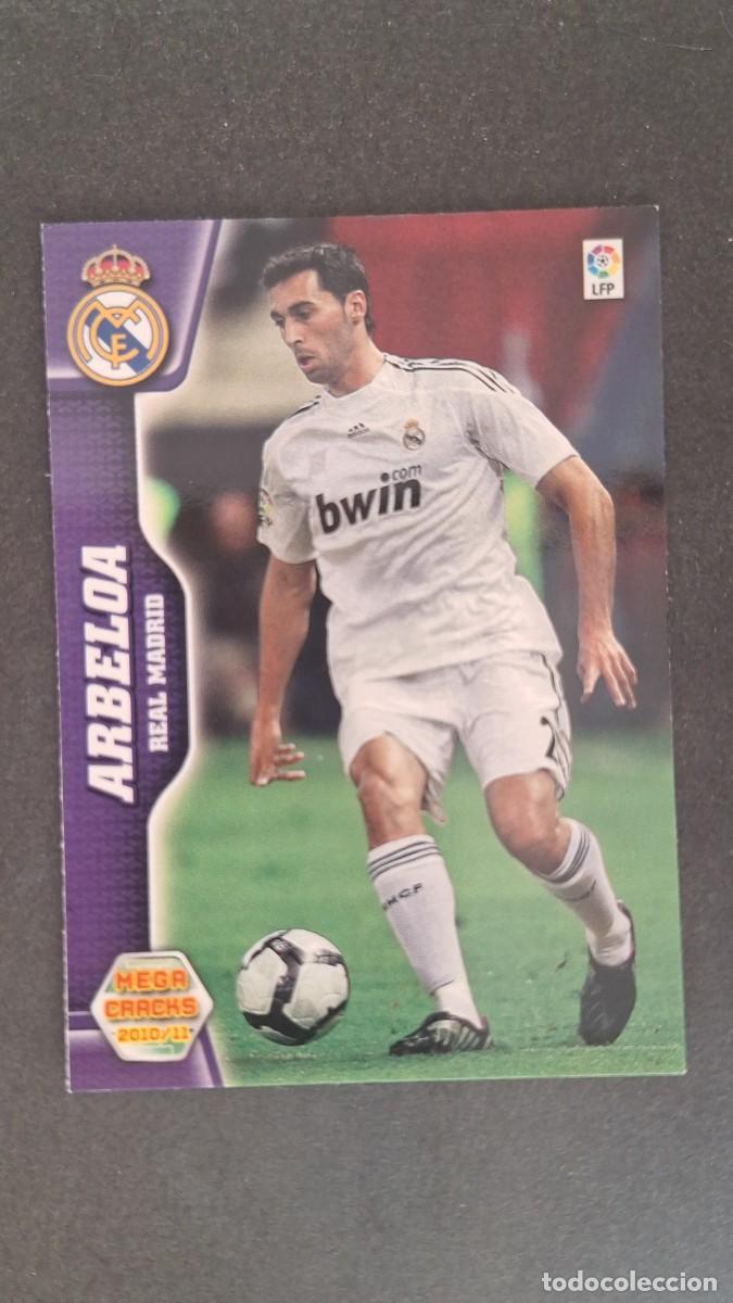 Figurine di Calcio: L1 ARBELOA REAL MADRID 166 PANINI MEGACRACKS 2010 2011 10 11