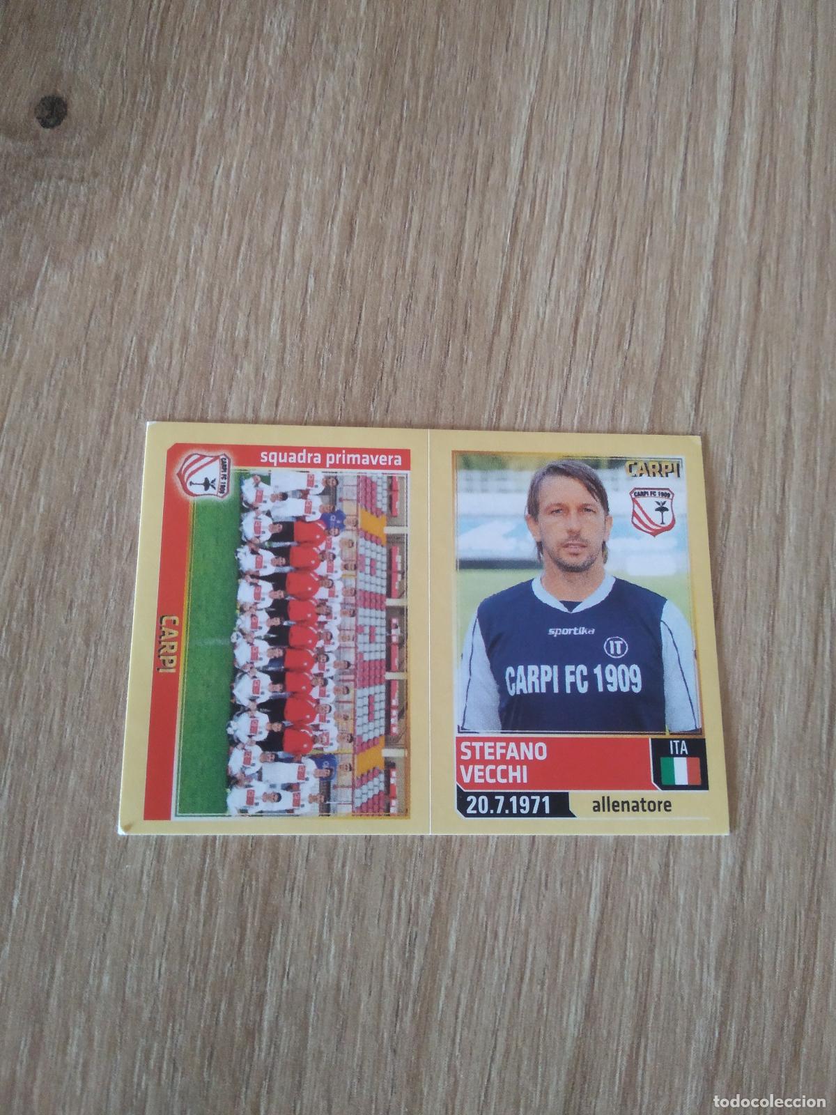Figurine di Calcio: 625 EQUIPO PLANTILLA STEFANO VECCHI CARPI CROMO FUTBOL PANINI LIGA ITALIA 13-14 CALCIATORI 2013-2014