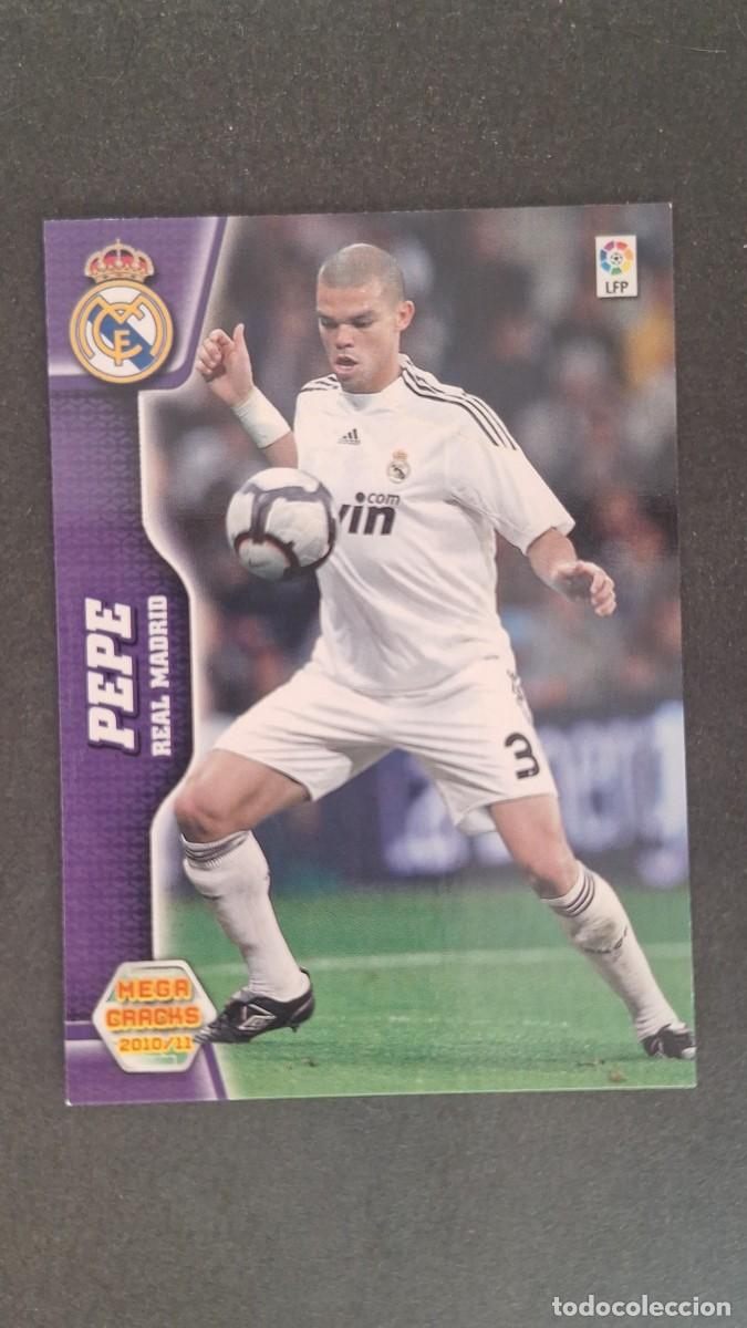 Figurine di Calcio: L1 PEPE REAL MADRID 169 PANINI MEGACRACKS 2010 2011 10 11