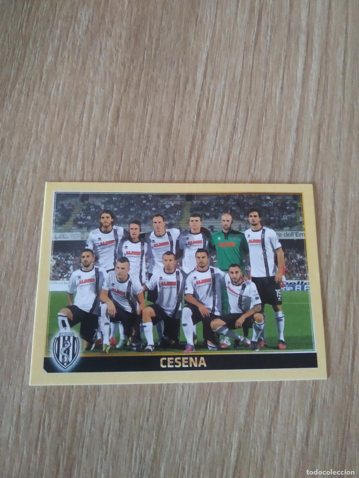 Cromos de Futebol: 627 EQUIPO PLANTILLA CESENA CROMO FUTBOL PANINI LIGA ITALIA 13-14 CALCIATORI 2013-2014