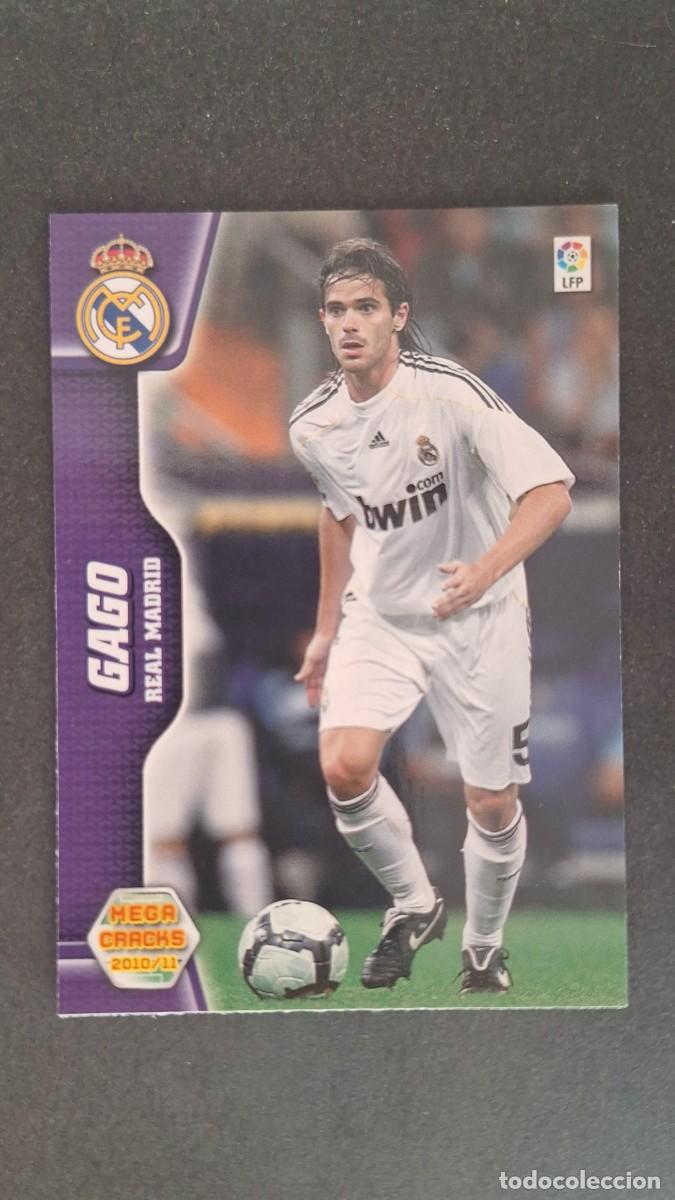 Cromos de Futebol: L1 GAGO REAL MADRID 172 PANINI MEGACRACKS 2010 2011 10 11