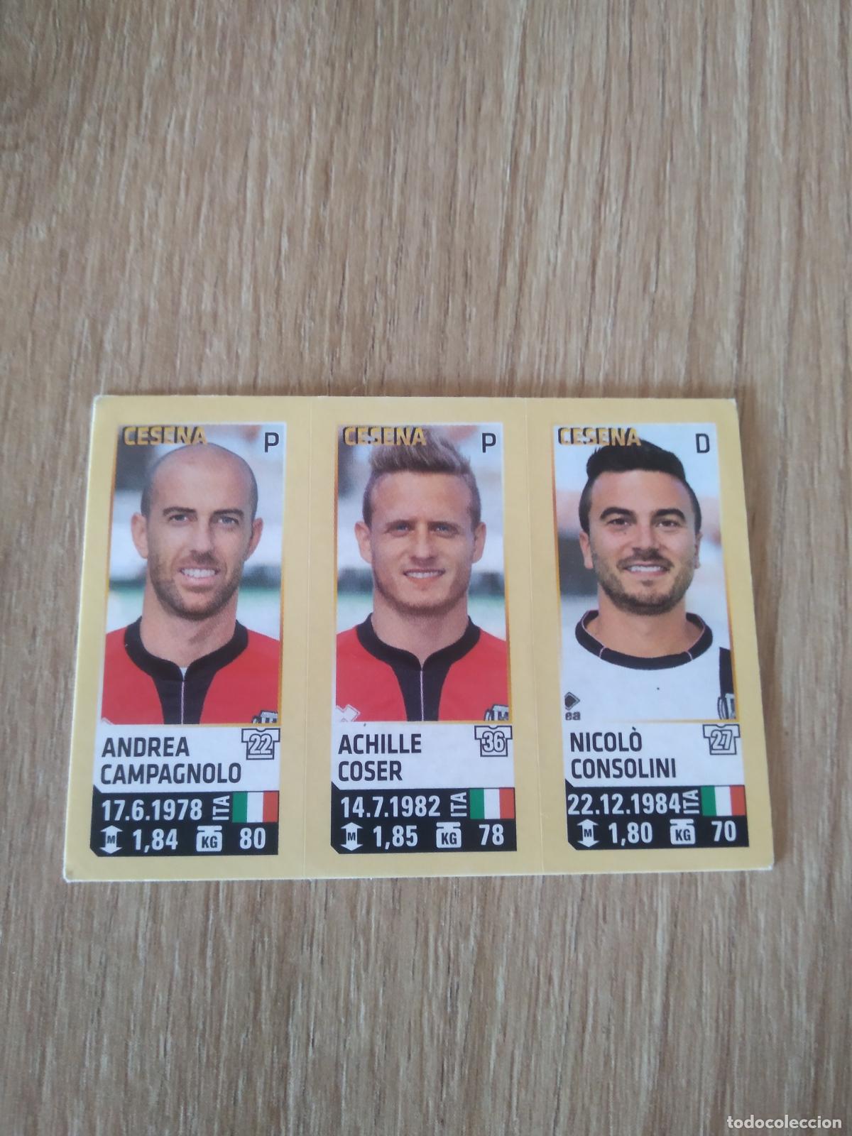 Cromos de F&uacute;tbol: 628 CAMPAGNOLO COSER CONSOLINI CESENA CROMO FUTBOL PANINI LIGA ITALIA 13-14 CALCIATORI 2013-2014