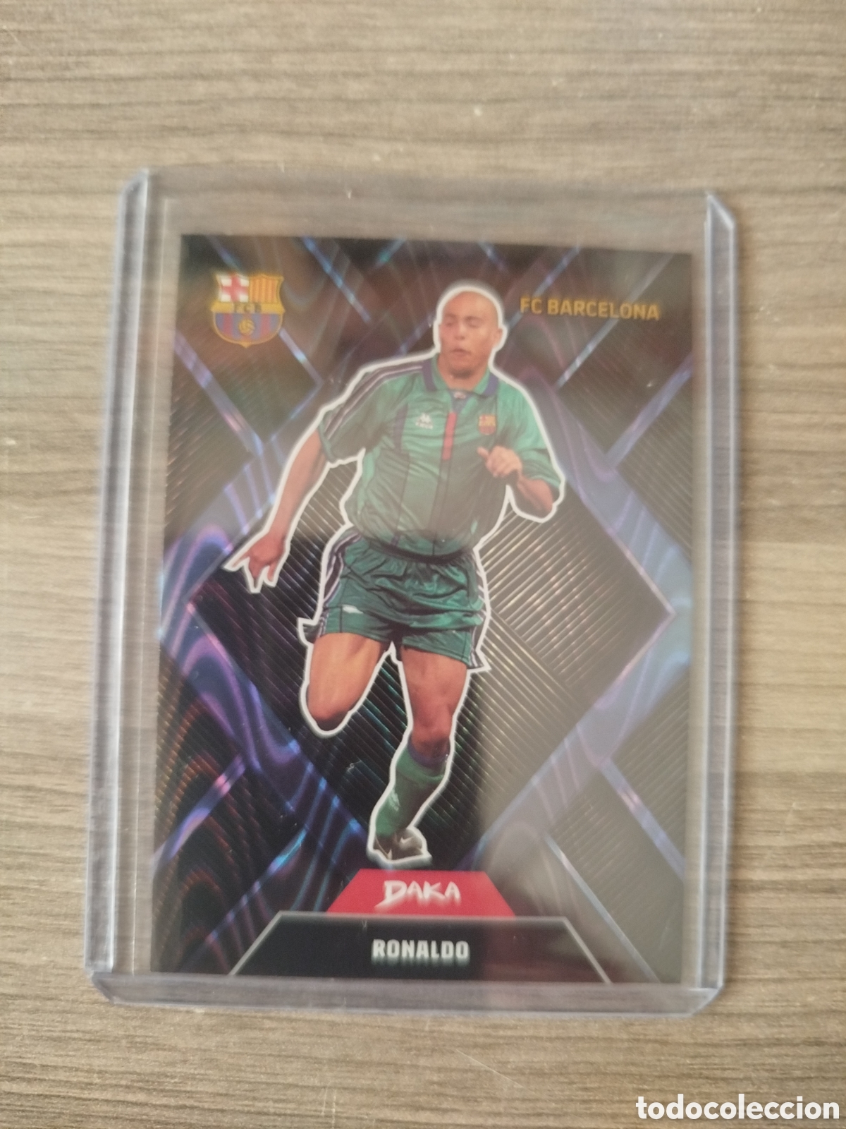Cromos de F&uacute;tbol: DAKA. F.C.BARCELONA. RONALDO (NUMERADA.115/149)