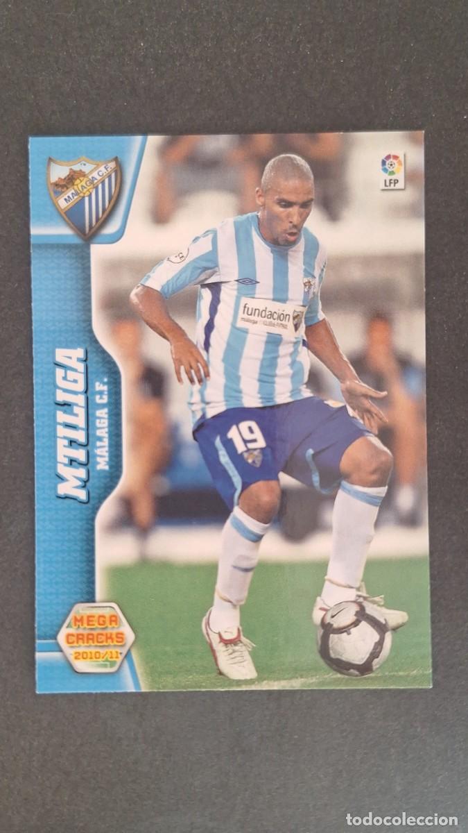 Cromos de F&uacute;tbol: L1 MTILIGA MALAGA C. F. 185 PANINI MEGACRACKS 2010 2011 10 11