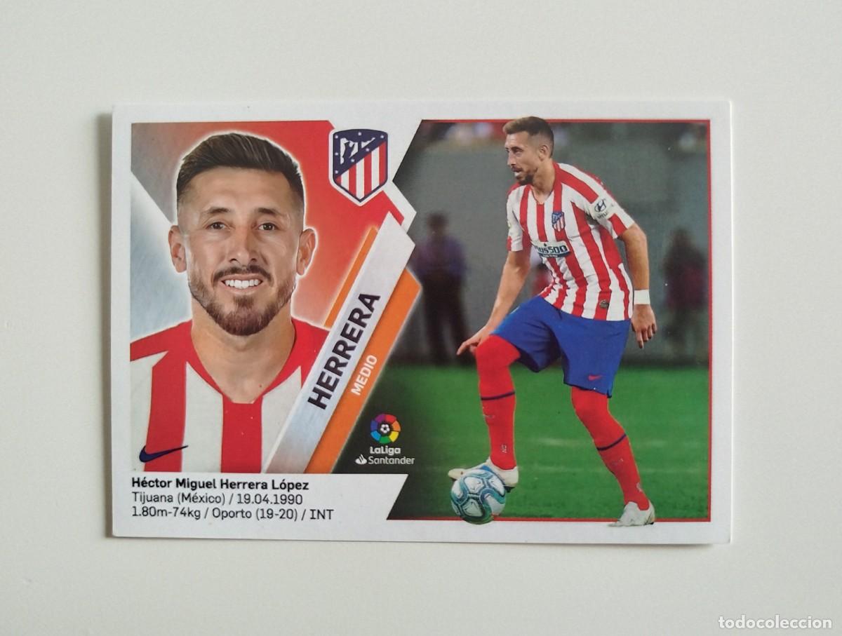 Cromos de F&uacute;tbol: Herrera &Uacute;LTIMOS FICHAJES 19 SIN PEGAR Atl&eacute;tico de Madrid Liga Ediciones Este 19 20 / 2019 2020