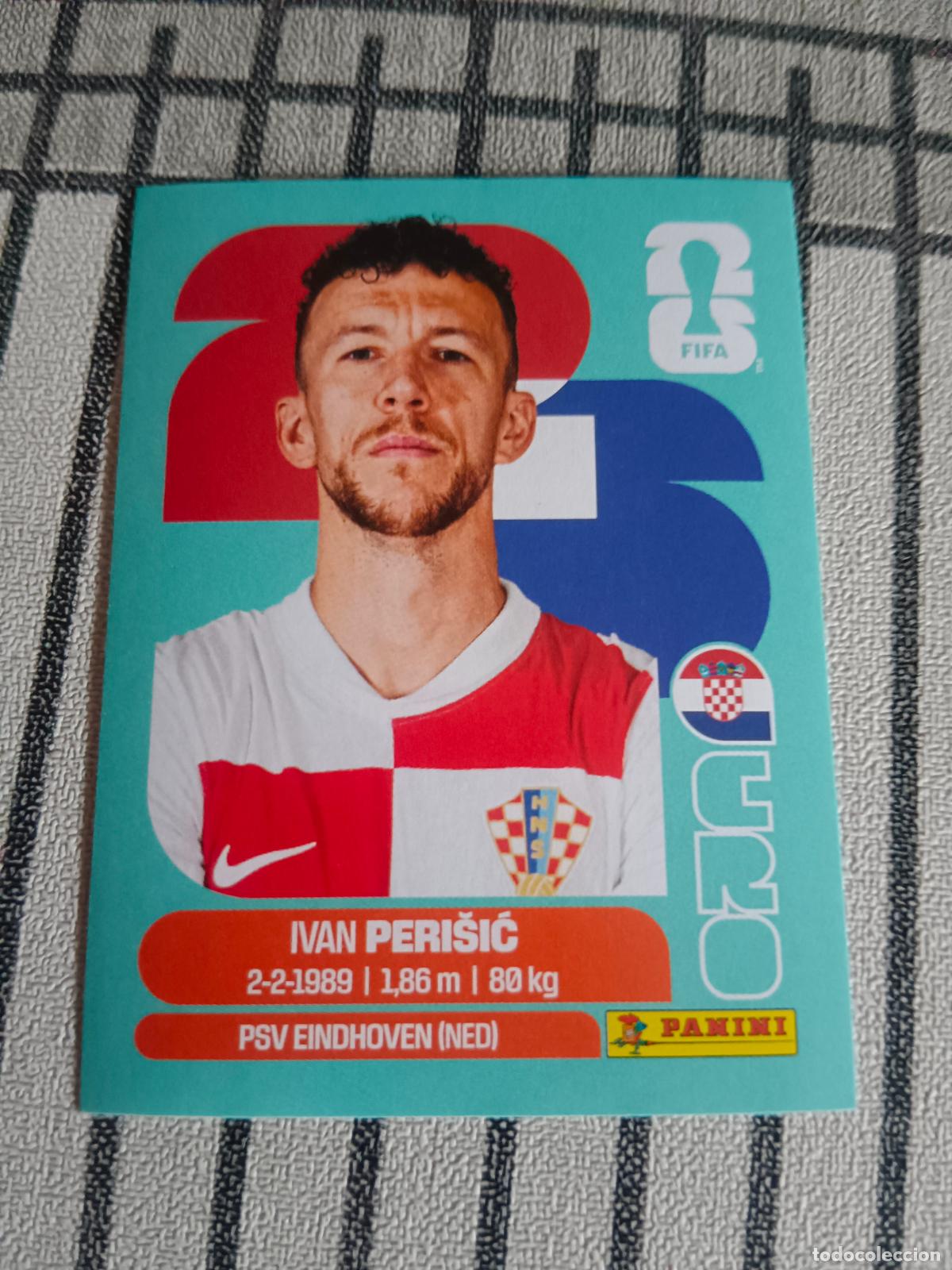 Cromos de F&uacute;tbol: MUNDIAL 2026 ESTADOS UNIDOS USA MEXICO MEJICO CANADA CRO 16 CRO16 IVAN PERISIC CROACIA FIFA