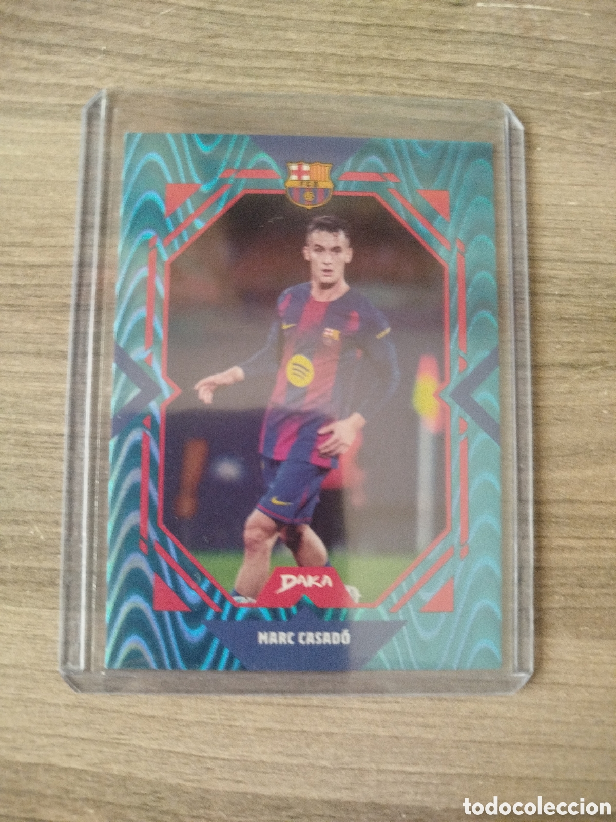 Cromos de F&uacute;tbol: DAKA. F.C.BARCELONA. MARC CASADO (NUMERADA.54/99).