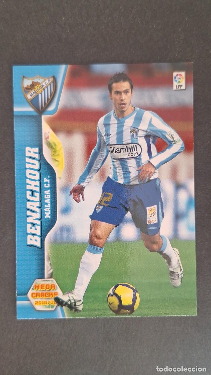 Fu&szlig;ball-Sticker: L1 BENACHOUR MALAGA C. F. 193 PANINI MEGACRACKS 2010 2011 10 11