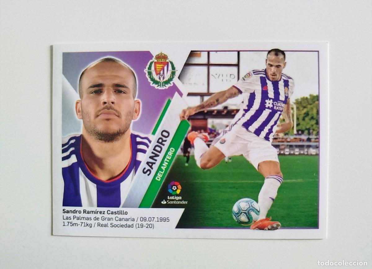 Fu&szlig;ball-Sticker: Sandro &Uacute;LTIMOS FICHAJES 16 SIN PEGAR Real Valladolid Liga Ediciones Este 19 20 / 2019 2020