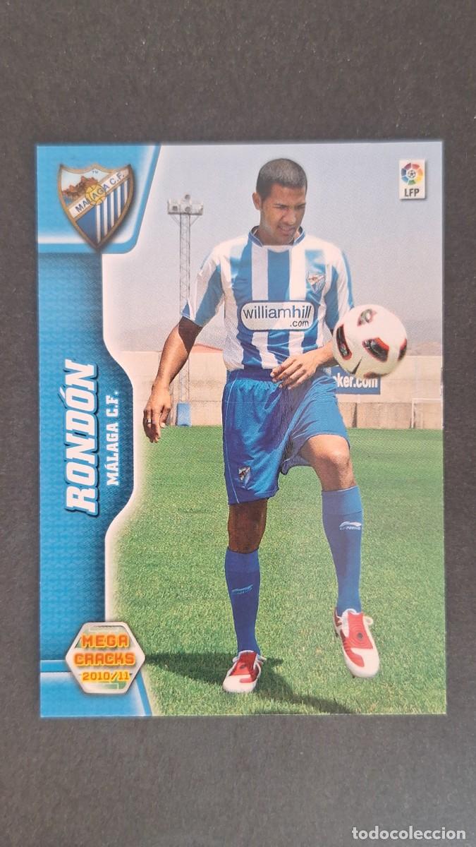 Fu&szlig;ball-Sticker: L1 RONDON MALAGA C. F. 197 PANINI MEGACRACKS 2010 2011 10 11