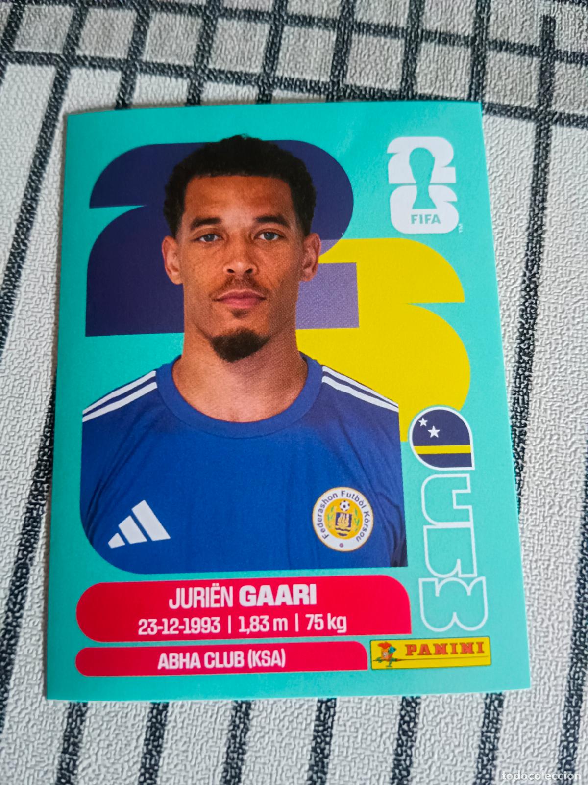 Fu&szlig;ball-Sticker: MUNDIAL 2026 ESTADOS UNIDOS USA MEXICO MEJICO CANADA CUW 5 CUW5 JURIEN GAARI CURAZAO FIFA