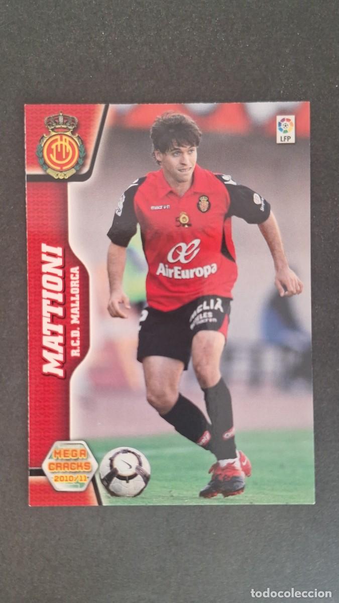 Fu&szlig;ball-Sticker: L1 MATTIONI R. C. D. MALLORCA 202 PANINI MEGACRACKS 2010 2011 10 11