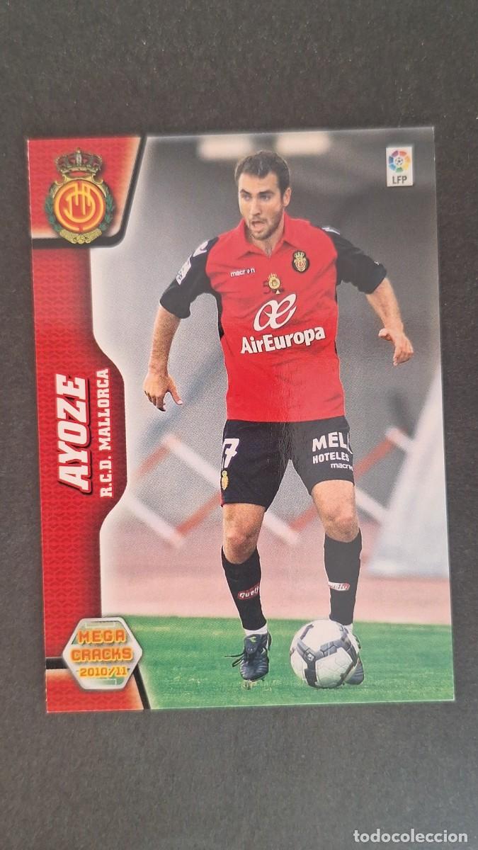 Fu&szlig;ball-Sticker: L1 AYOZE R. C. D. MALLORCA 203 PANINI MEGACRACKS 2010 2011 10 11