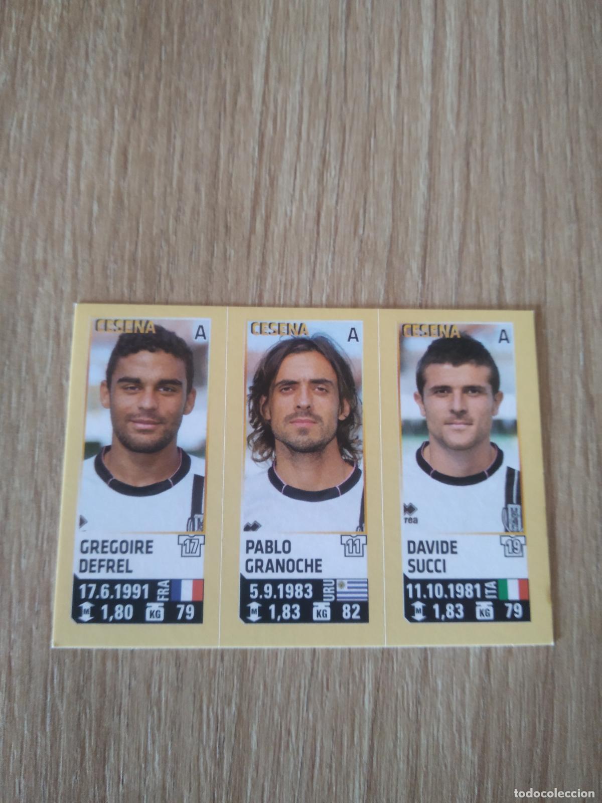 Cromos de Futebol: 633 DEFREL GRANOCHE DAVIDE SUCCI CESENA CROMO FUTBOL PANINI LIGA ITALIA 13-14 CALCIATORI 2013-2014