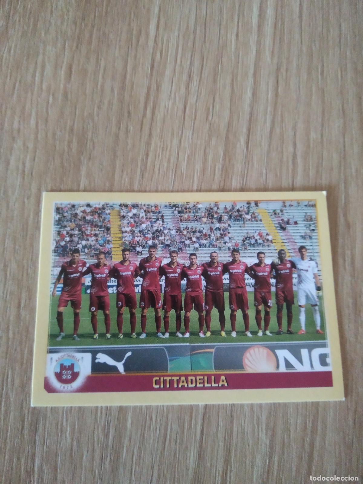 Cromos de Futebol: 635 EQUIPO PLANTILLA CITTADELLA CROMO FUTBOL PANINI LIGA ITALIA 13-14 CALCIATORI 2013-2014
