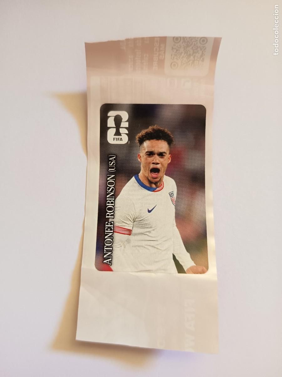 Cromos de f&uacute;tbol: CROMO CC12 CC 12 ANTONEE ROBINSON USA COCACOLA COCA COLA PANINI MUNDIAL WORLD CUP 2026 STICKERS FIFA