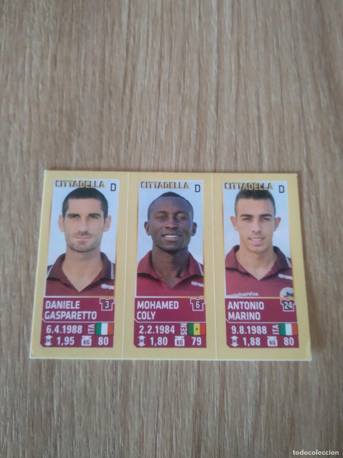 Cromos de Futebol: 637 GASPARETTO COLY MARINO CITTADELLA CROMO FUTBOL PANINI LIGA ITALIA 13-14 CALCIATORI 2013-2014