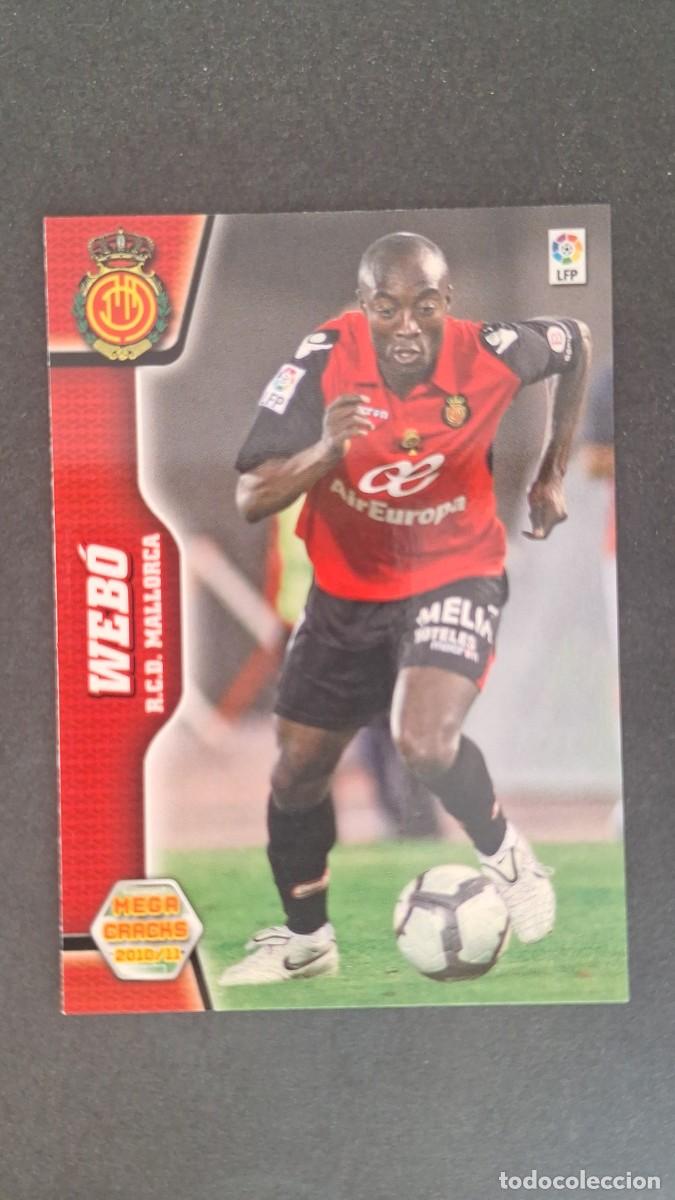 Figurine di Calcio: L1 WEBO R. C. D. MALLORCA 214 PANINI MEGACRACKS 2010 2011 10 11