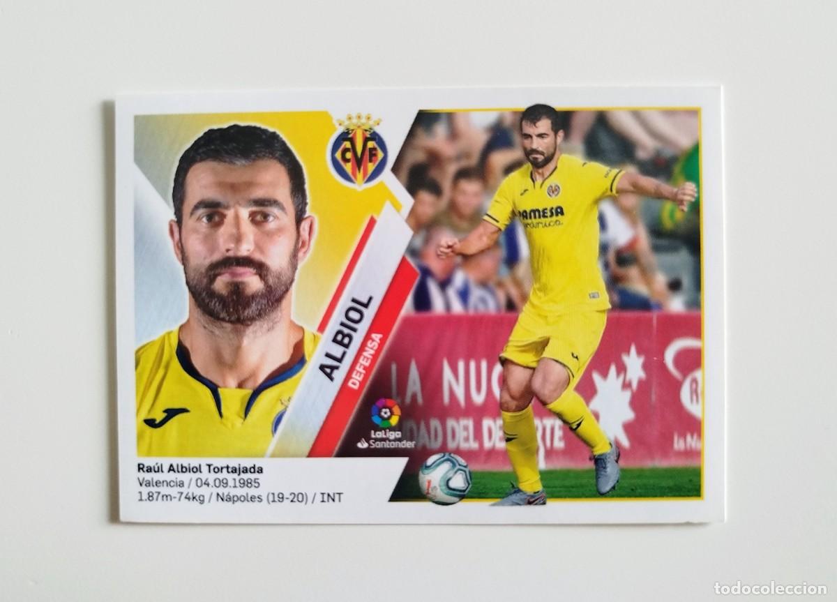 Figurine di Calcio: Albiol &Uacute;LTIMOS FICHAJES 11 SIN PEGAR Villarreal CF Liga Ediciones Este 19 20 / 2019 2020