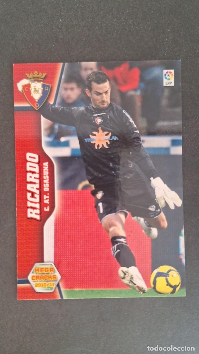 Figurine di Calcio: L1 RICARDO C. A. OSASUNA 218 PANINI MEGACRACKS 2010 2011 10 11