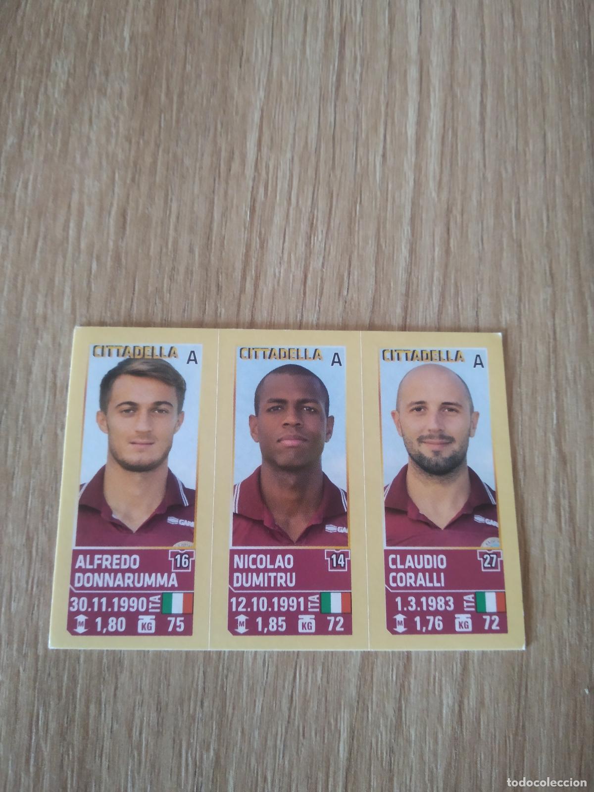 Figurine di Calcio: 641 DONNARUMMA DUMITRU CORALLI CROMO FUTBOL PANINI LIGA ITALIA 13-14 CALCIATORI 2013-2014