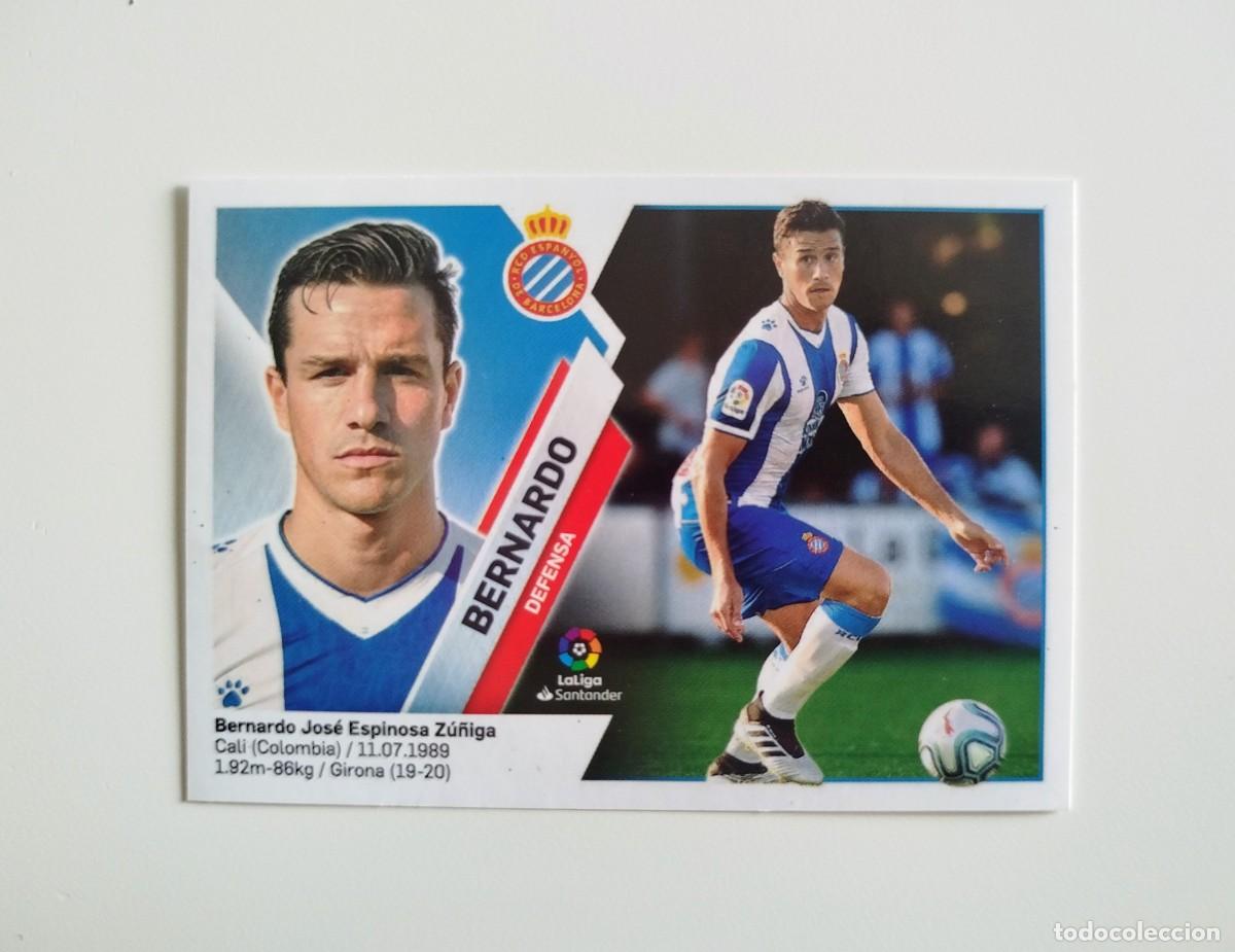 Figurine di Calcio: Bernardo &Uacute;LTIMOS FICHAJES 10 SIN PEGAR RCD Espanyol Espa&ntilde;ol Liga Ediciones Este 19 20 / 2019 2020