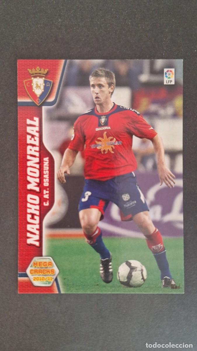 Figurine di Calcio: L1 NACHO MONREAL C. A. OSASUNA 221 PANINI MEGACRACKS 2010 2011 10 11