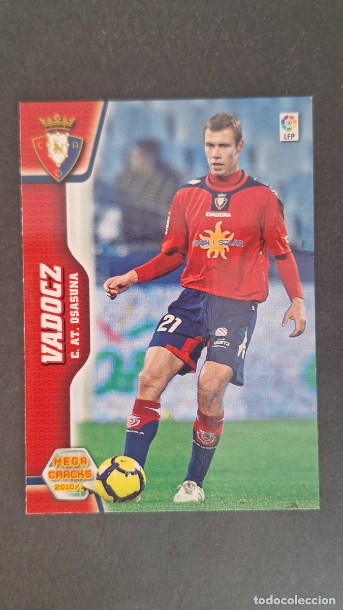 Cromos de F&uacute;tbol: L1 VADOCZ C. A. OSASUNA 227 PANINI MEGACRACKS 2010 2011 10 11