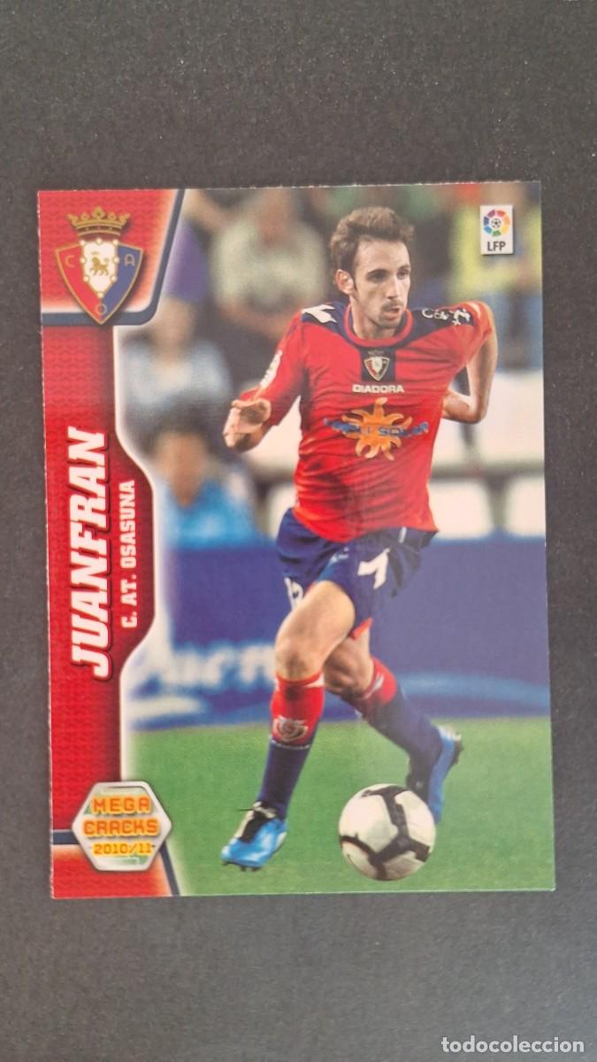Cromos de F&uacute;tbol: L1 JUANFRAN C. A. OSASUNA 229 PANINI MEGACRACKS 2010 2011 10 11